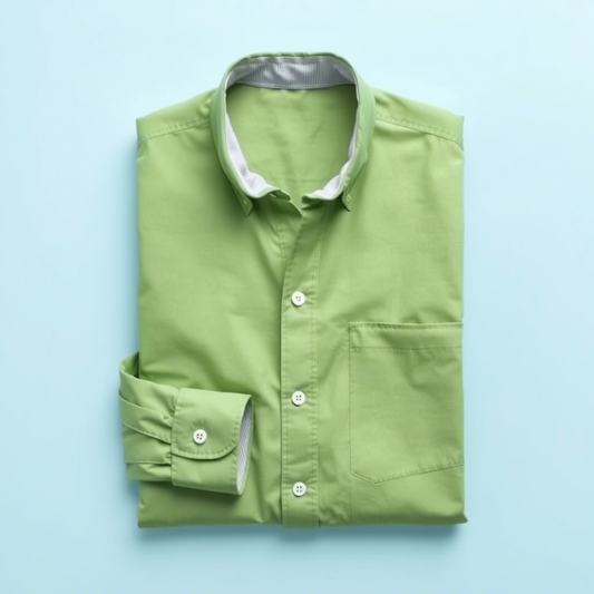 Souvenir™ Men’s Plain Casual Shirt – Comfort Fit | Classic Style & Elegance